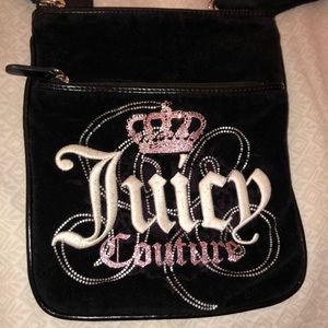 Authentic Juicy Couture Velour crossbody